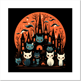 Meowloween! Posters and Art